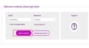 eircomwebmail|eir Password Changer.